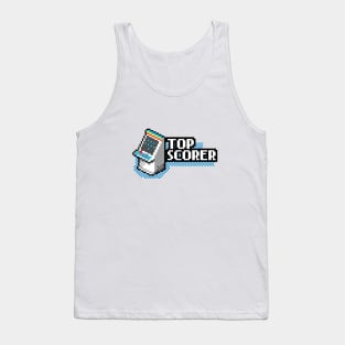 Pixel top scorer arcade Tank Top